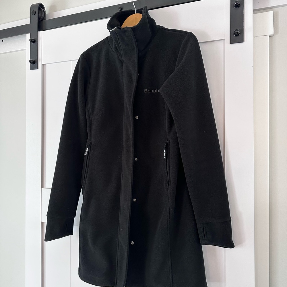 Bench Women's Elegant Black Trench Coat